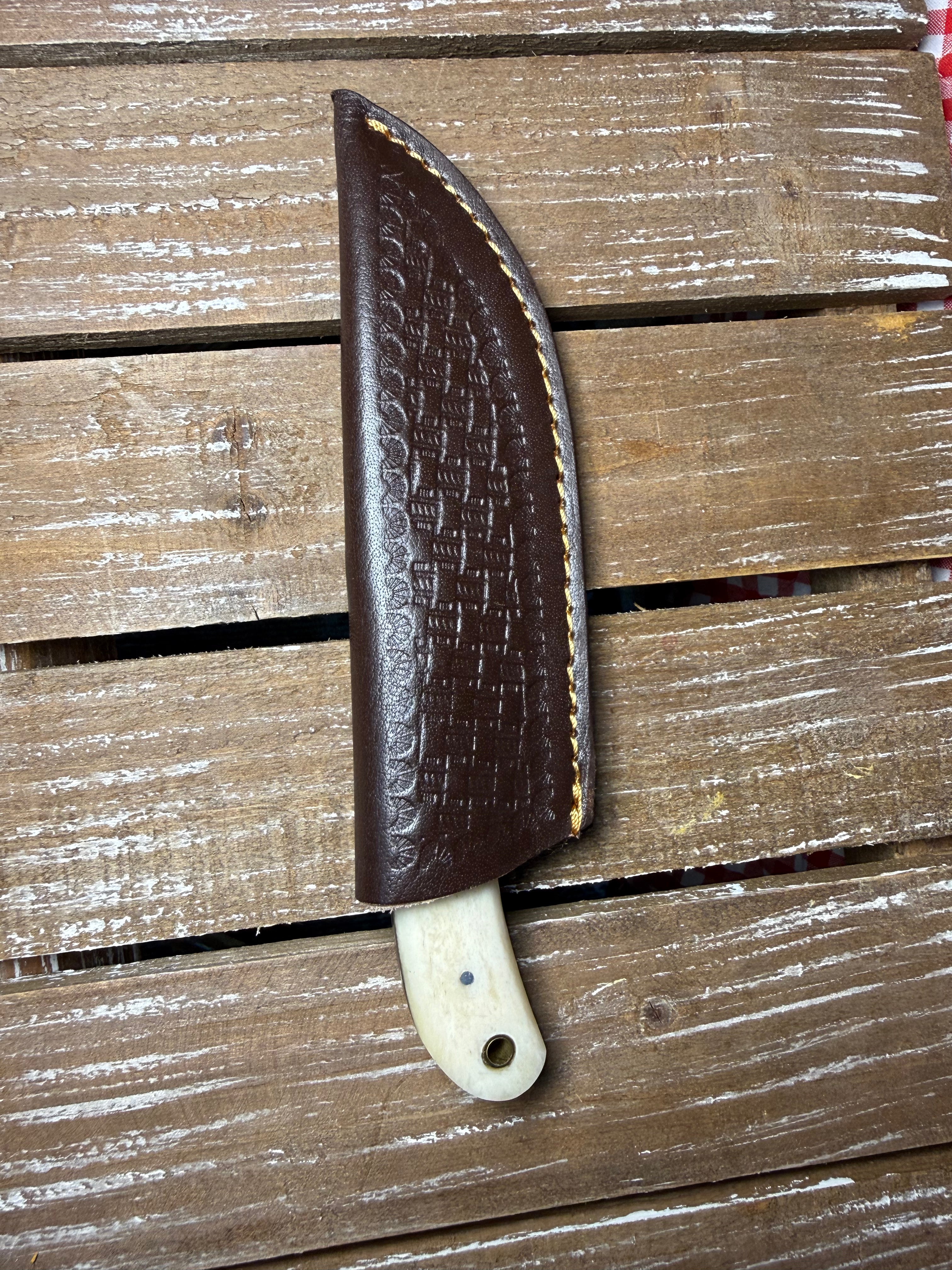 Damascus Steel Skinner Knife