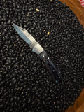 Handmade Pocket Knife- Black