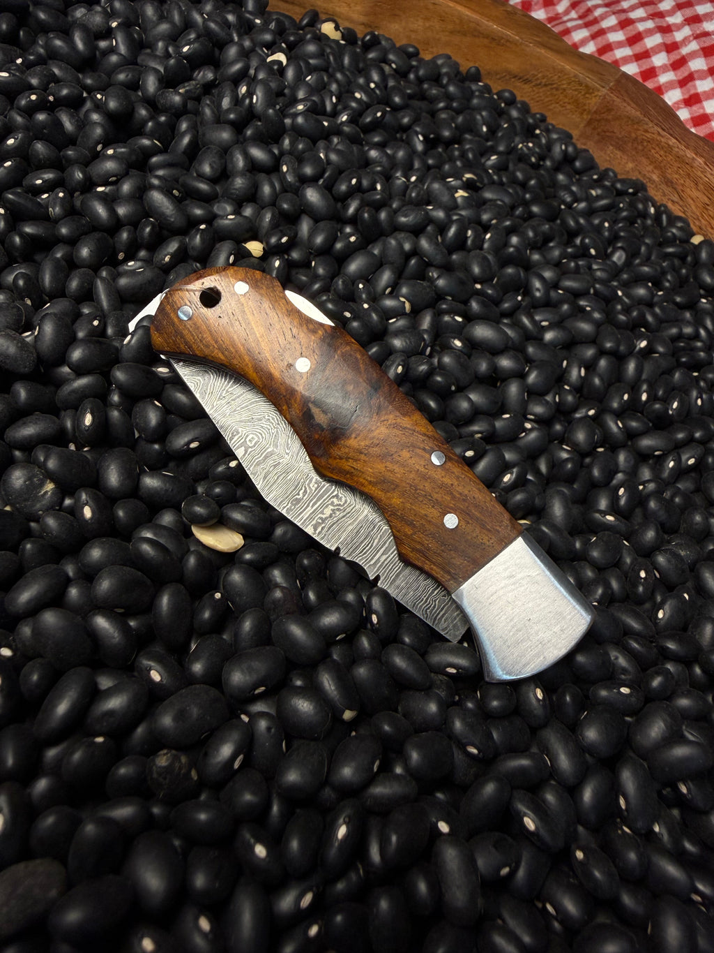 Handmade Pocket Knife- Brown